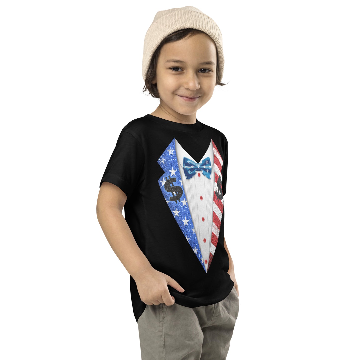 Ted DiBiase - Red, White, & Blue Toddler Suit Tee