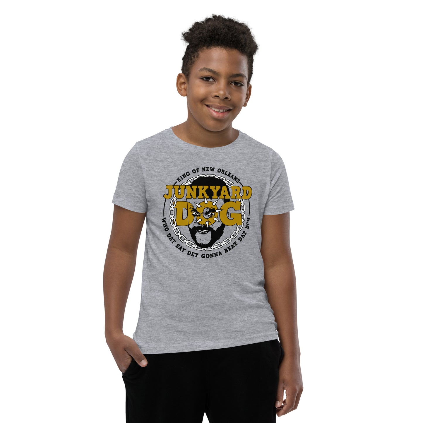 Junkyard Dog - King of New Orleans Youth Tee