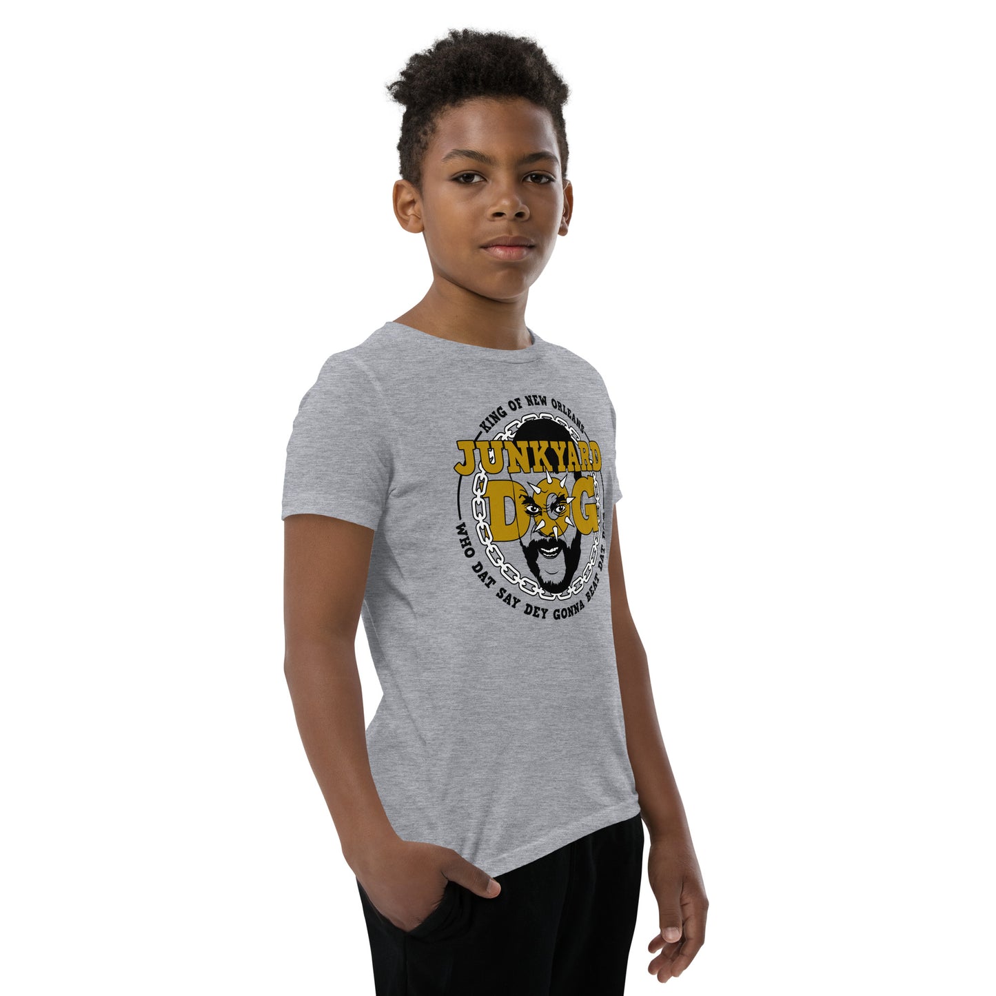 Junkyard Dog - King of New Orleans Youth Tee