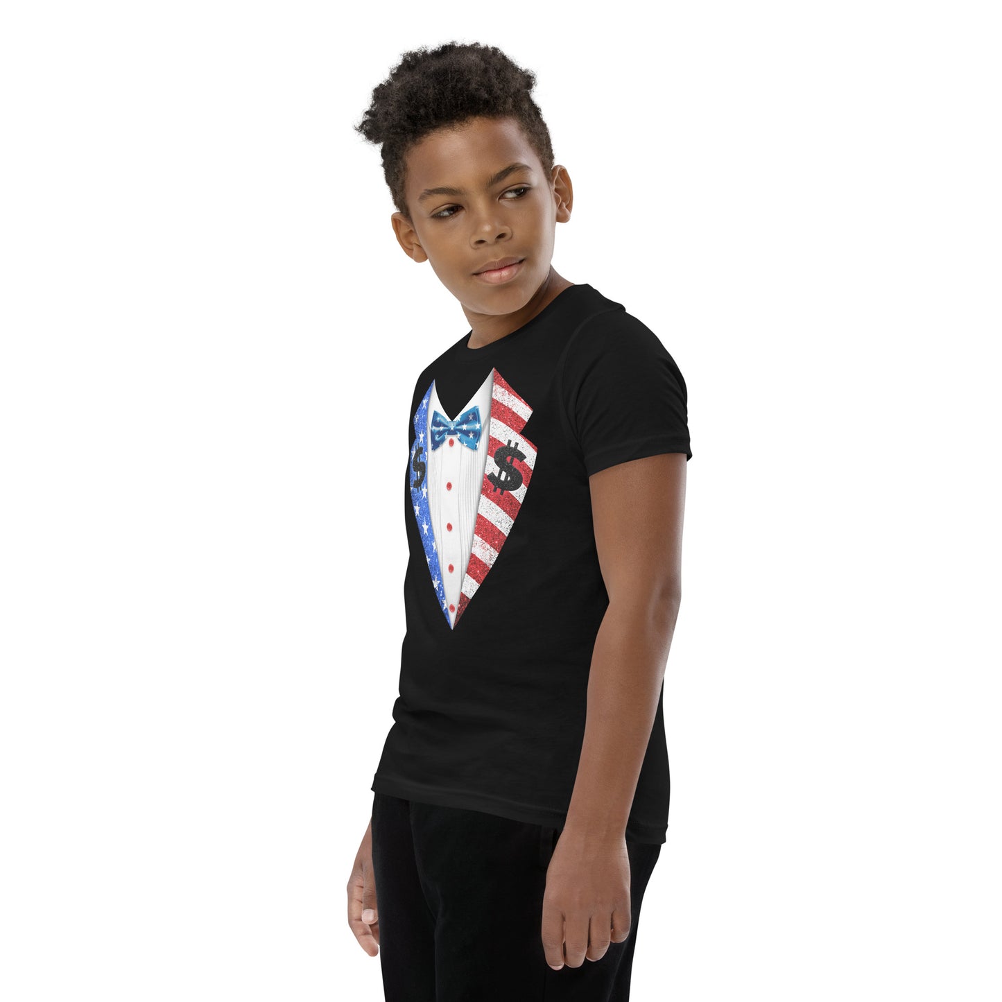 Ted DiBiase - Red, White, & Blue Youth Suit Tee