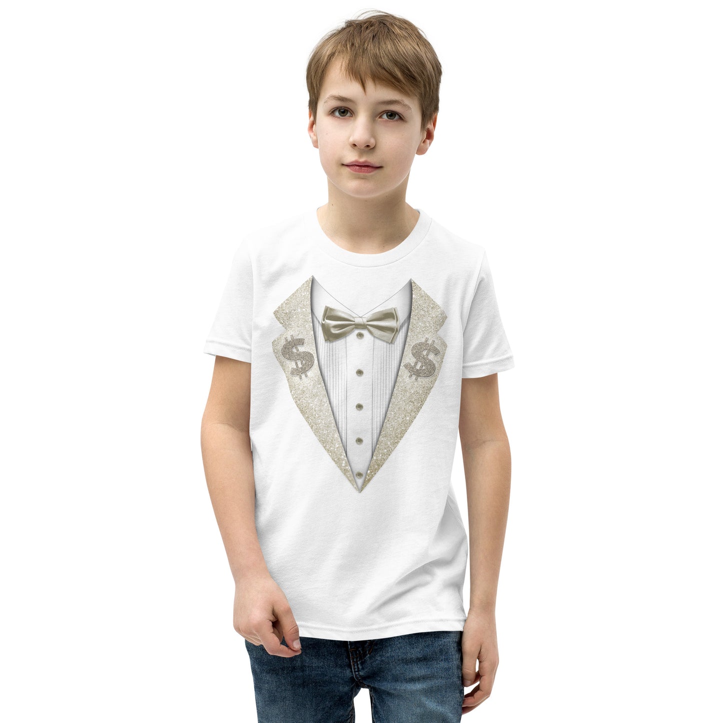 Ted DiBiase - Silver Youth Suit Tee