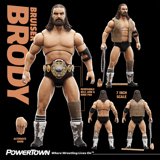Bruiser Brody - Ultra Series 1 by PowerTown Wrestling