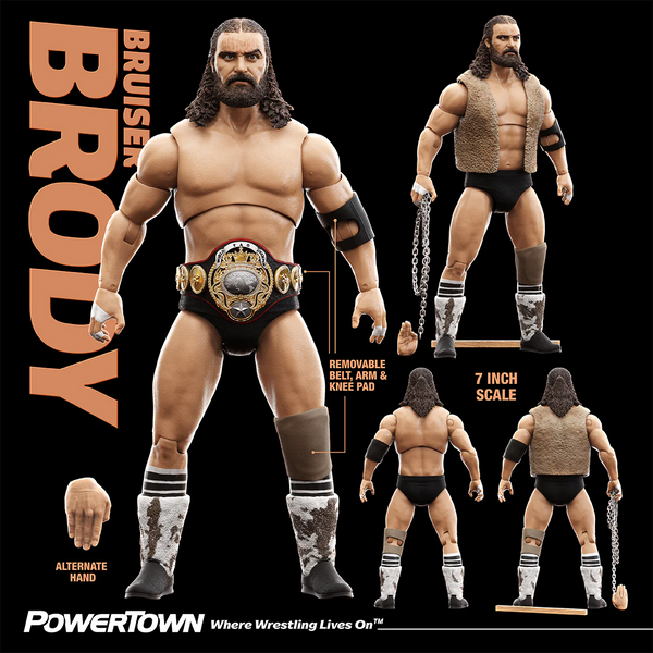 Bruiser Brody Ultra Series 1 by PowerTown Wrestling The