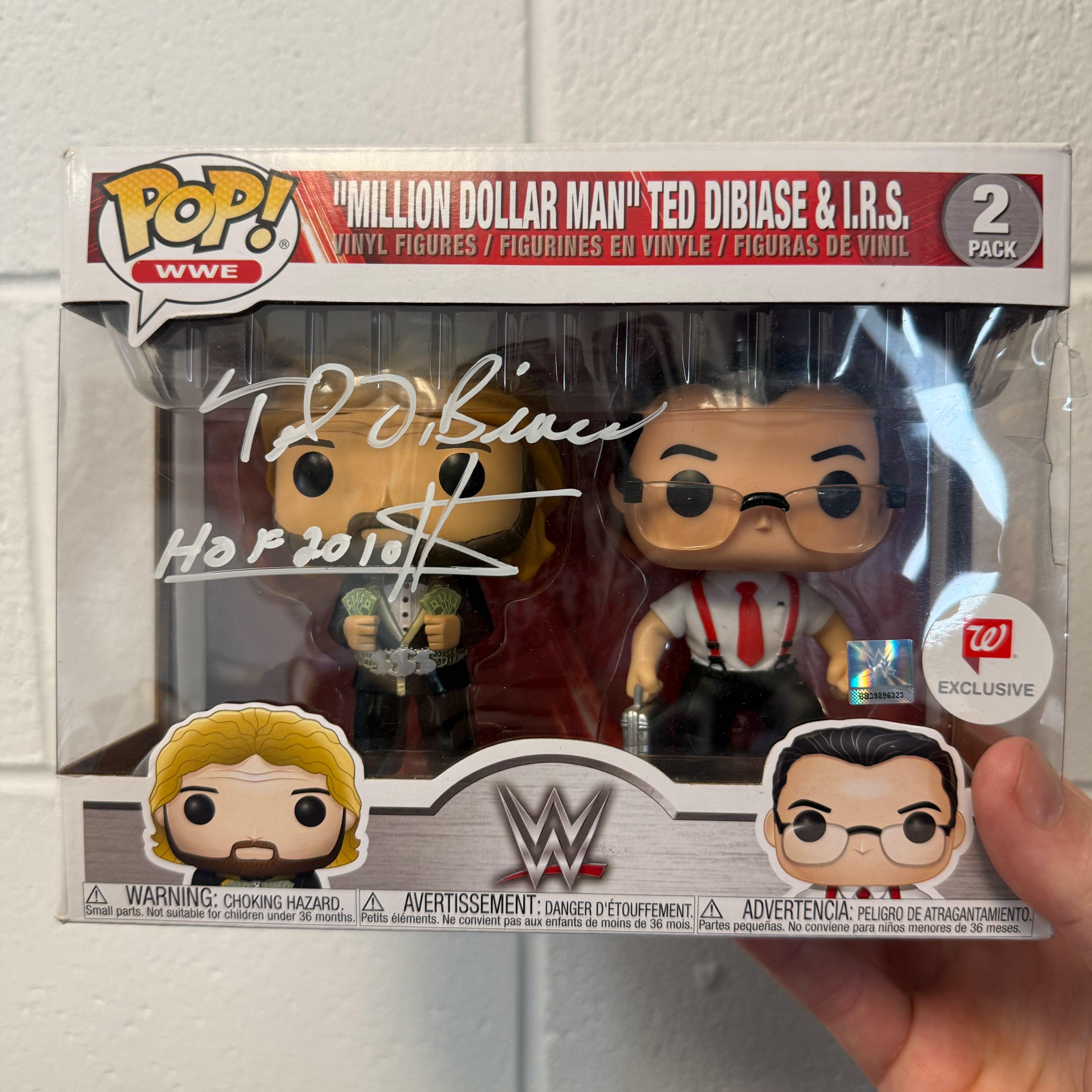 Money Inc. Funko Pop - Signed By Ted DiBiase