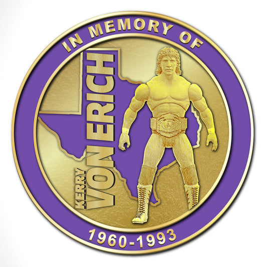 Kerry Von Erich - Collectors Coin