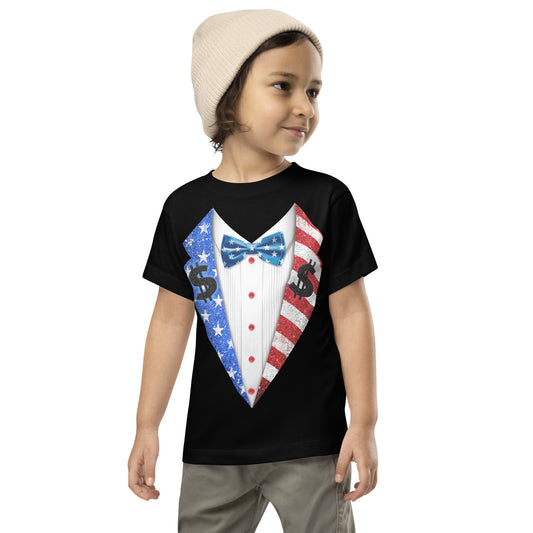 Ted DiBiase - Red, White, & Blue Toddler Suit Tee