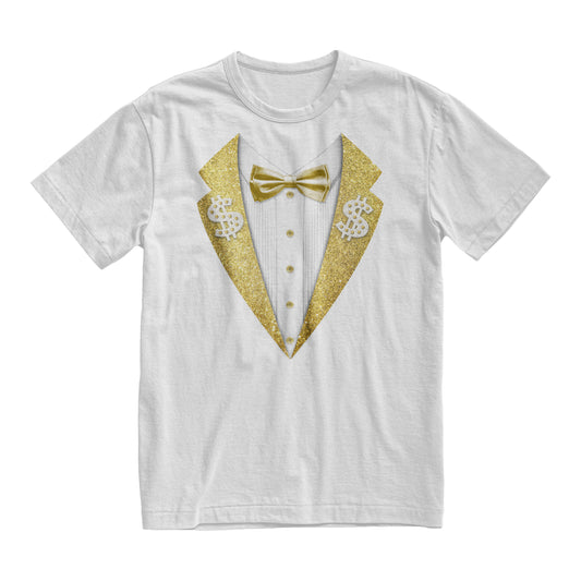 Ted DiBiase - White Gold Suit Tee