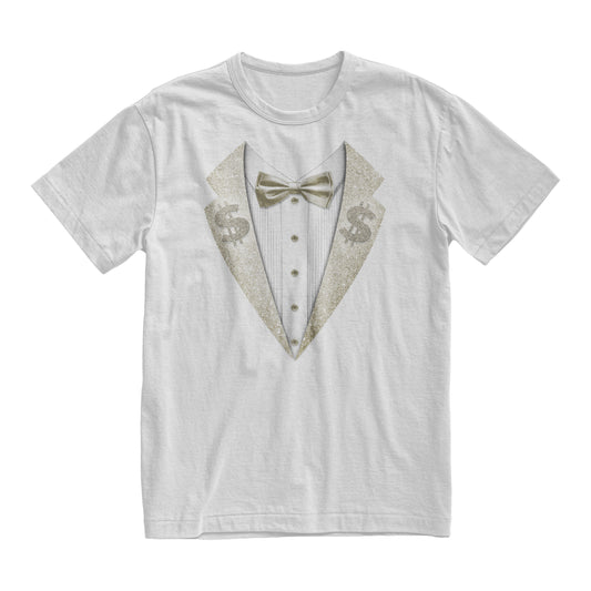 Ted DiBiase - White & Silver Suit Tee