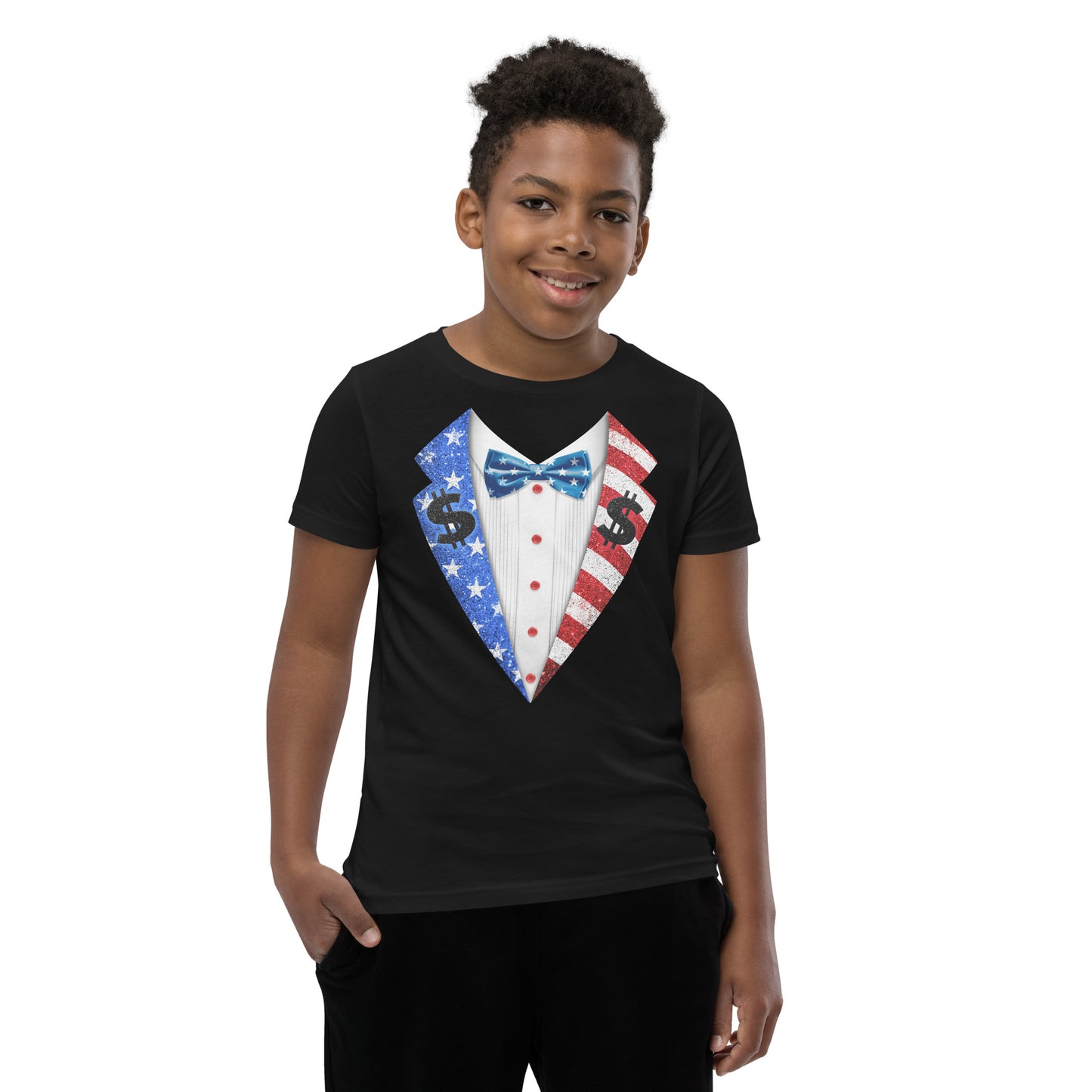 Ted DiBiase - Red, White, & Blue Youth Suit Tee