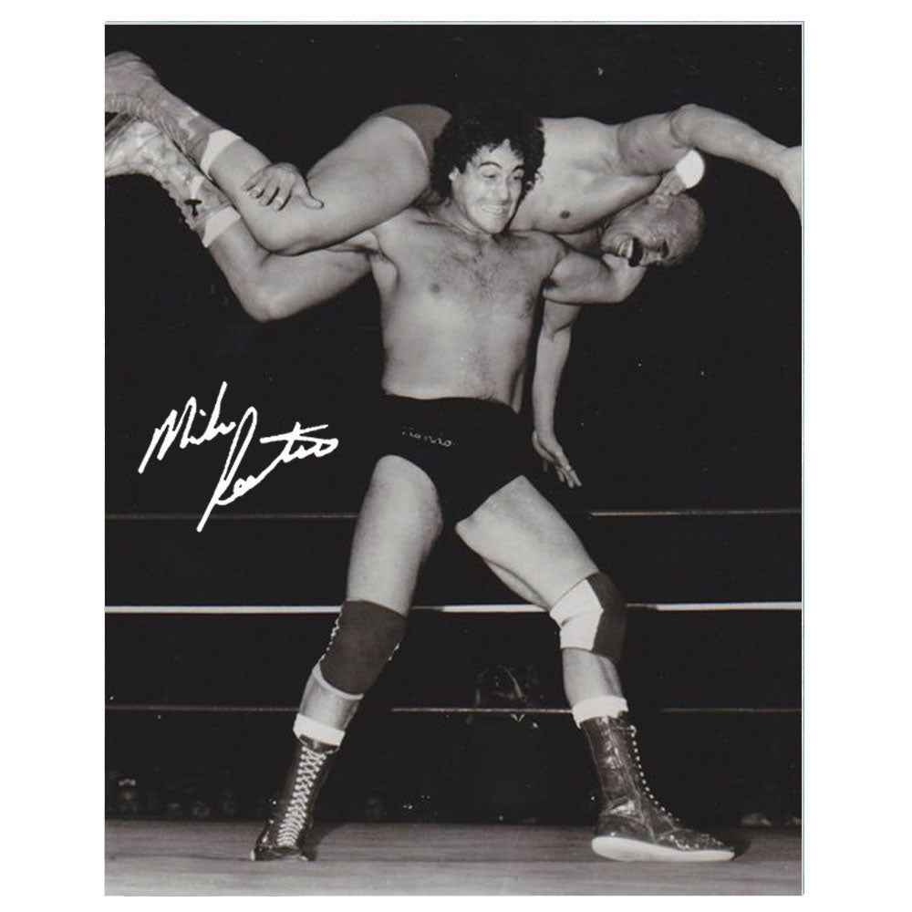 Mike Rotunda - Mike vs Iron Sheik Autographed 8x10